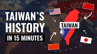 The History of Taiwan on Animated Map [upl. by Aaron]