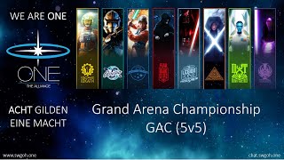 SWGOH  GAC 5v5 BH Team vs QA Team Cleanup Barriss Offee DC9 Only [upl. by Faina265]