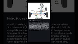 Hidrolik direksiyon nedir [upl. by Kavanaugh]