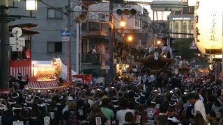 2014年小門貝源 本宮夕方 岸和田だんじり祭 [upl. by Eiram]