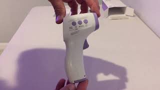 LPOW Non Contact Infrared Body Thermometer [upl. by Ariaes]