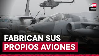 La Fuerza Aérea del Perú fabrica sus propios aviones [upl. by Aihsined]