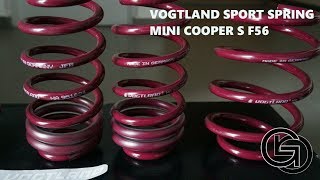 Vogtland Sport Spring Mini Cooper S F56 [upl. by Lindsey]