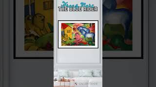 Franz Marc  The Blue Rider  German Expressionism Art Showcase [upl. by Attalanta872]