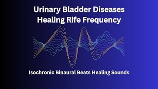 Urinary Bladder Diseases Rife Treatment  Isochronic Binaural Beats Music  Rife Healing Frequency [upl. by Derayne]