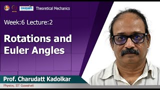 Lec 20 Rotations and Euler Angles [upl. by Burrell73]