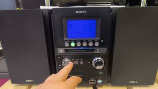 Sony CMTM35WM [upl. by Skardol831]