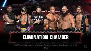 WWE ELIMINATION CHAMBER FULL MATCH LIVE GAME PLAY viral wwe subscribe [upl. by Catto]