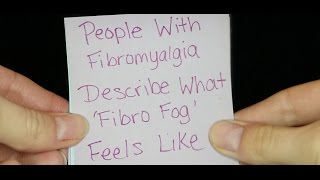 People With Fibromyalgia Describe What ‘Fibro Fog’ Feels Like [upl. by Knute984]