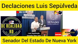 Senador De New York Luis Sepùlveda Exigio a Embajada EEUU Presente Prueba Supuesto quotTrato Desigualquot [upl. by Eladnyl]