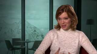 Spectre Stars Léa Seydoux And Monica Bellucci On New James Bond Film [upl. by Nahallac]