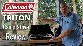 Coleman Triton Series 2 Burner Stove Review The Best Affordable Propane Stove Available [upl. by Sedgewick]