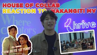 quotNAKANGITIquot OFFICIAL MV REACTION BY THE HOUSE OF COLLAB  Wilbert Ross [upl. by Nalahs]