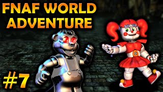 CHIPPERS literal REVENGE  FNAF World Adventure Part 7 [upl. by Alurta]