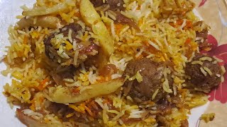 Kofta Biryani Recipe By Yami Yami Food [upl. by Yecad658]