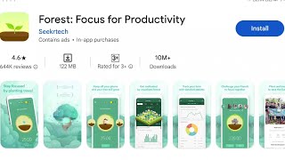 How To Install Forest Focus For Productivity Apps  How To Download Forest Focus For Productivity [upl. by Dnomyaw532]