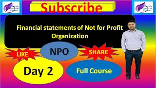 Financial statements of not for profit organisation  Accounting for not for profit organisation [upl. by Zsamot793]