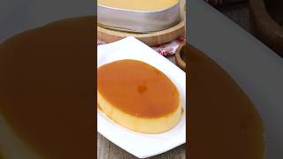 Rich creamy and smooth Leche Flan with caramel topping recipe shorts [upl. by Keeton]