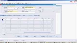 Standard Purchase Order Oracle Apps R12 [upl. by Anitirhc759]