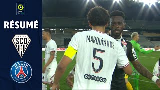 ANGERS SCO  PARIS SAINTGERMAIN 0  3  Résumé  SCO  PSG  20212022 [upl. by Aicilyhp]