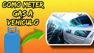 Como meter gas a tu vehículo [upl. by Chari616]