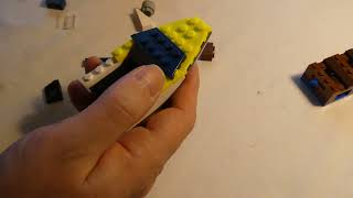 Building Lego City Police Speedboat And Crooks Hideout SET 60417 PART 1 [upl. by Eegnat]