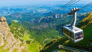 Cable Car Ride Zakopane  Kasprowy Wierch kolejka linowa  Kasprowy Wierch Cable Car  Zakopane [upl. by Anitac492]