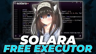 Solara Executor x Roblox UPDATED  Roblox x Solara Script Menu  Solara Executor Free Version [upl. by Neel]