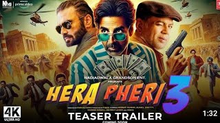 Hera pheri 3 trailer 2024 akshay kumar parehs rswal suniel shetty k [upl. by Adnohsar393]