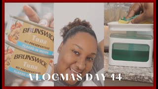 VLOGMAS DAY 14 MINI GROCERY HAUL CLEANING TESTING NEW GADGETS ETC  TRINIDAD YOUTUBER [upl. by Icaj118]