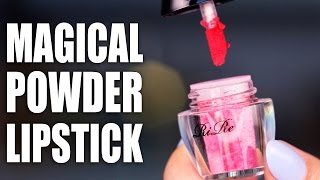 MAGICAL POWDER LIPSTICK OMG [upl. by Lancaster]