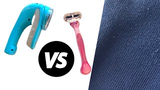 Testing Sweater Shaver VS Razor For Piling [upl. by Attenhoj]