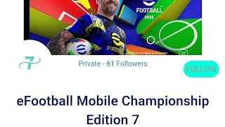 eFootball Mobile Championship Edition 7 Official Trailer [upl. by Joung822]