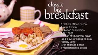 Slimming World Synfree classic cooked breakfast recipe  FREE [upl. by Anaeirb]