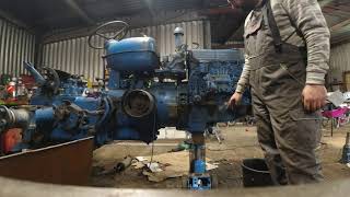 Fordson Major restorationengine conversion [upl. by Helene]