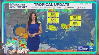 Tracking the Tropics Disturbance has 50 chance of development over next week [upl. by Lerner]