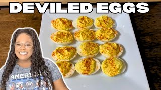 How To Make Deviled Eggs Taste Delicious [upl. by Moorish]