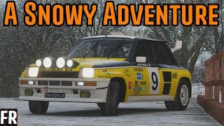 Forza Horizon 4  A Snowy Adventure [upl. by Hanzelin]