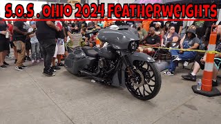 😎South East Harly SOS Bike Show Cleveland OH 2024 Featherweights😎 [upl. by Nedry]