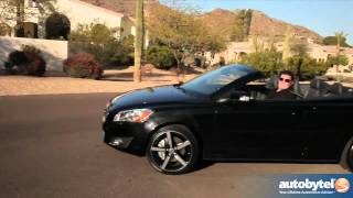 2012 Volvo C70 Inscription Polestar Test Drive amp Convertible Car Review [upl. by Binnings]