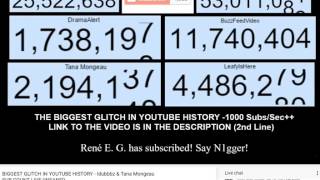 BIGGEST GLITCH IN YOUTUBE HISTORY EVER 2017 [upl. by Stephi]