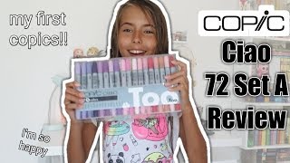 My COPICS Finally Came  Copic Ciao 72 Set A Review [upl. by Paugh]