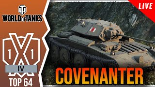 GRAM turniej 1v1 IV Tier  World of Tanks Covenanter [upl. by Mail]