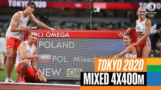 Mixed 4x400m Final  Tokyo Replays [upl. by Niryt]