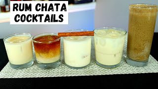 Rum Chata Cocktails  5 Rumchata Drink Recipes [upl. by Linnet]