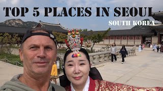 Top 5 places in Seoul  KOREJSKÁ REPUBLIKA 2024 [upl. by Lena]