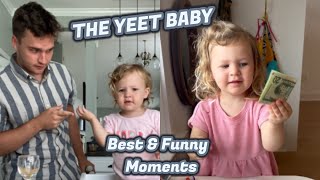 Chris and Marleigh the yeet baby Tiktok Compilations  best amp funny moments [upl. by Ydroj]