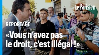 À Montreuil des habitants déterminés stoppent un chantier d’abattage darbres [upl. by Lladnyk492]