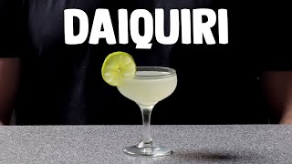 Classic Daiquiri Cocktail Recipe [upl. by Gale]