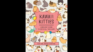 Kawaii Kitties by Olive Yong book flip through [upl. by Antonius]